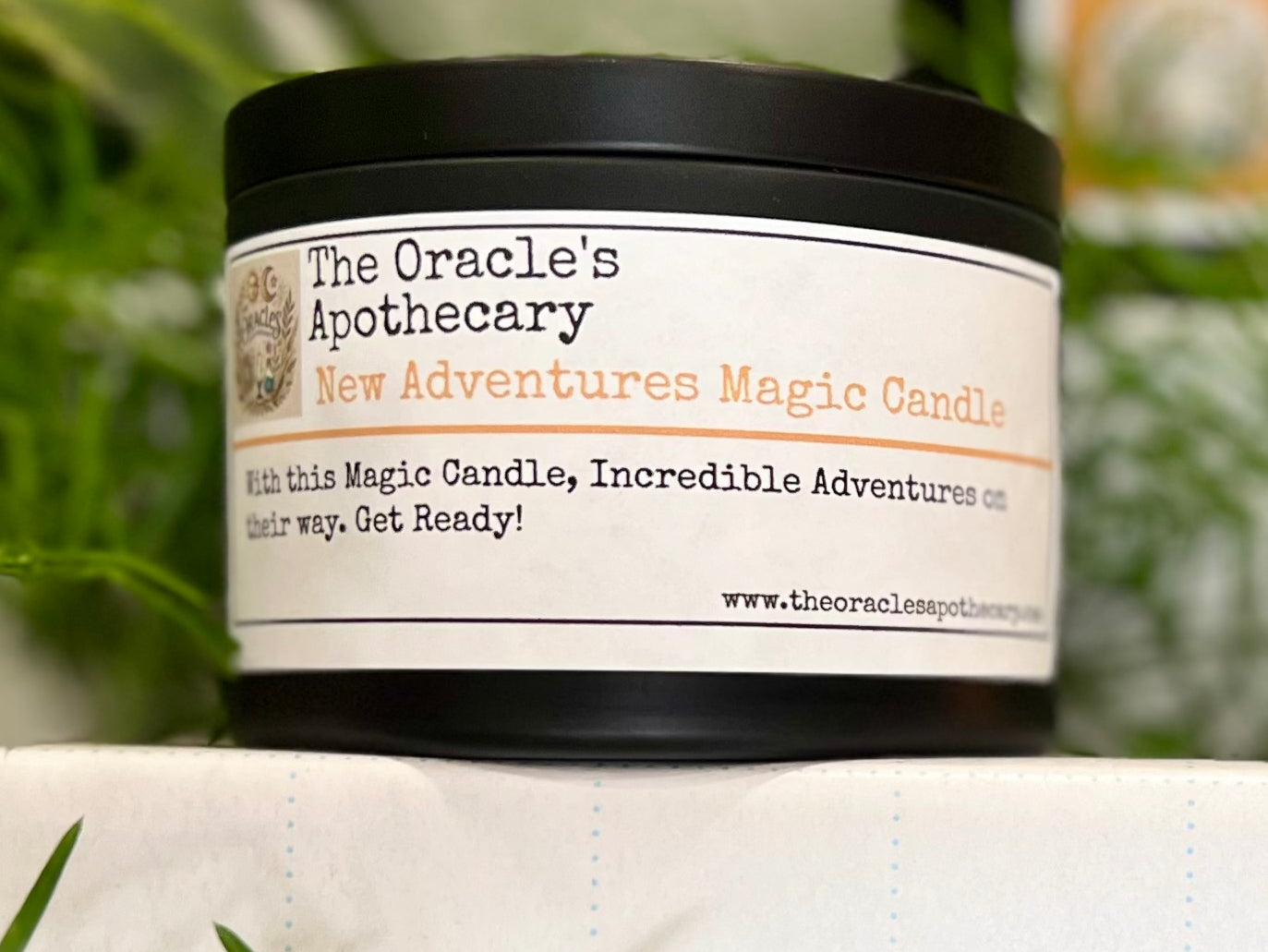 Travel and Adventure Magic Candle image 0